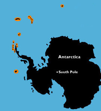 chinstrap penguin habitat map